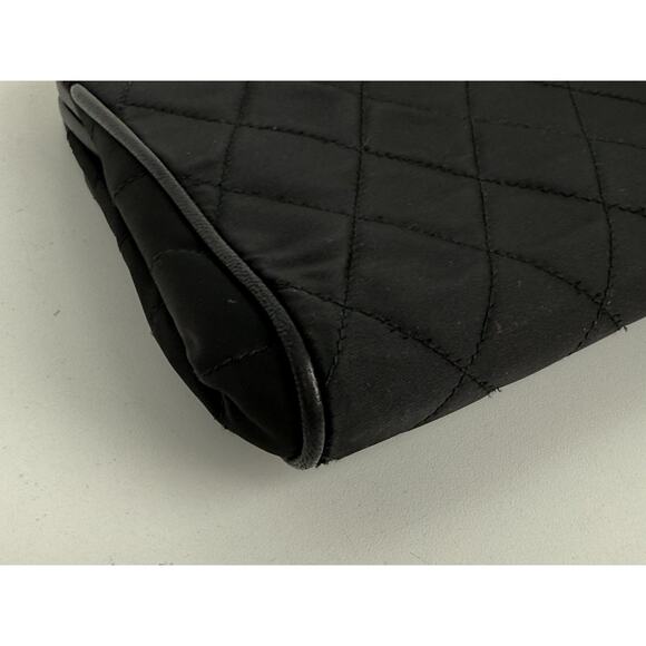 Chanel Vintage Small Fabric Top-Handle Bag with Amber Resin Chain - Picture 12 of 16